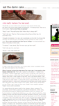 Mobile Screenshot of eatthedamncake.com